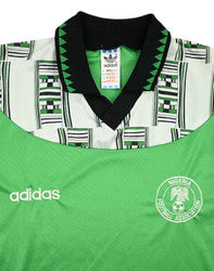Maillot Nigeria 1994-95 Adidas Domicile Vintage XL Super Eagles