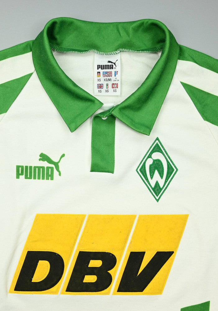 Maillot Werder Bremen 1994-95 Puma vintage DBV - collector