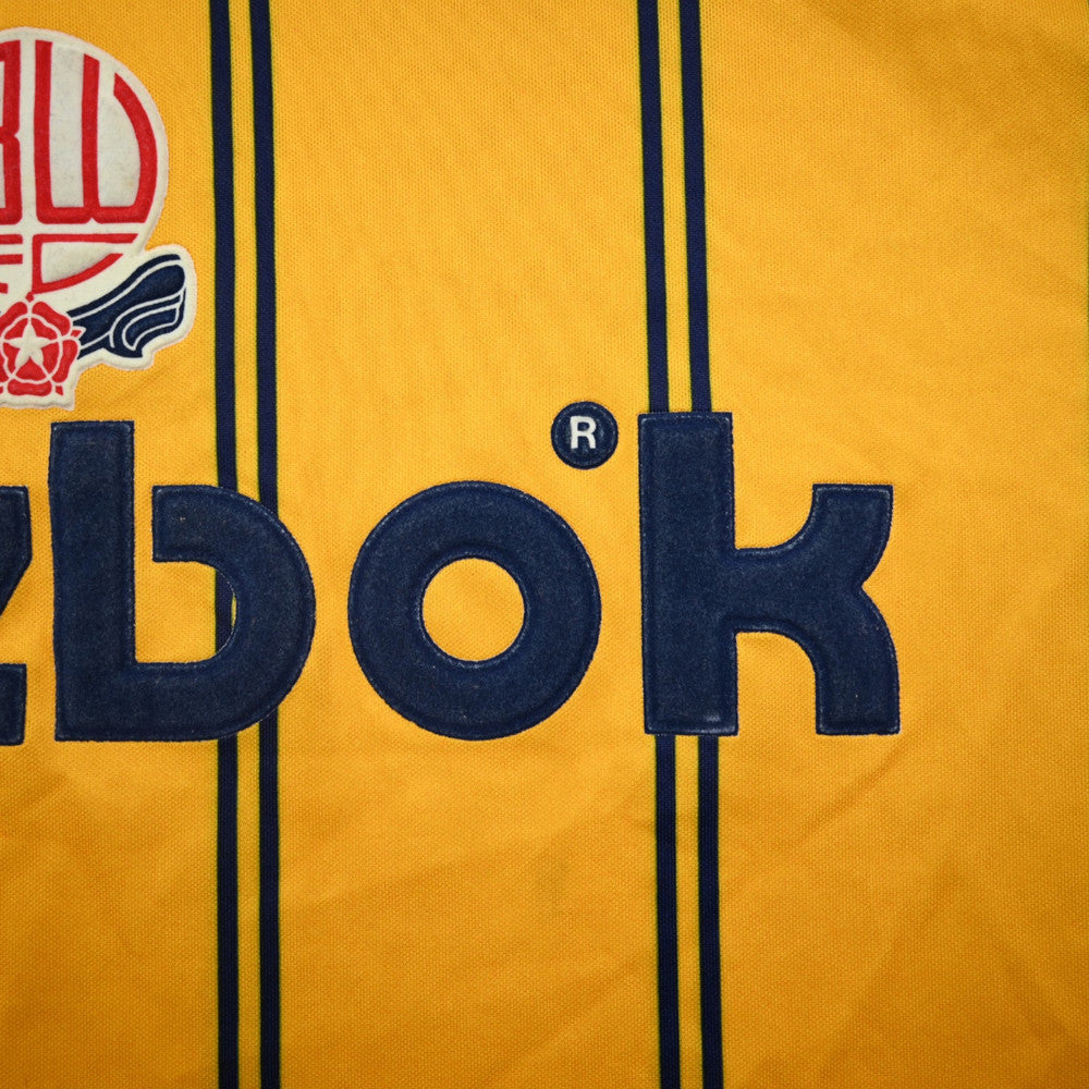 Maillot Bolton Wanderers Extérieur Reebok 1994-96 vintage S