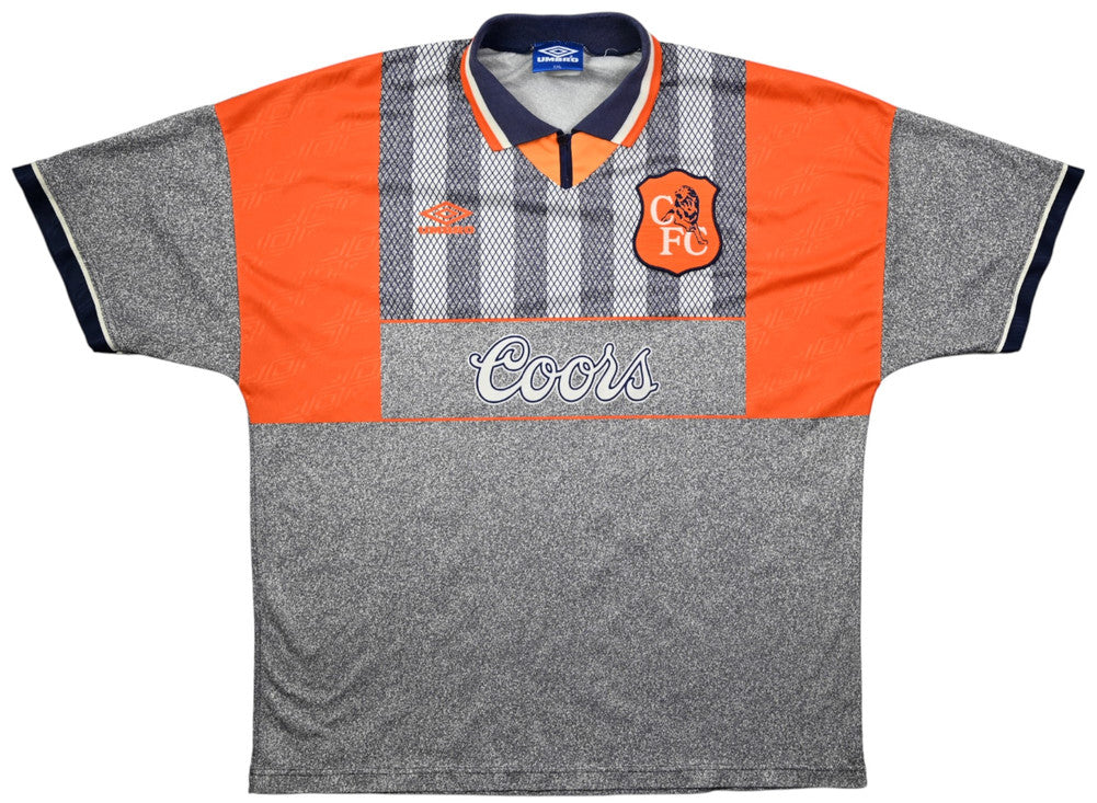 Maillot Chelsea Third 1994-96 Umbro Vintage | Sponsor CORS