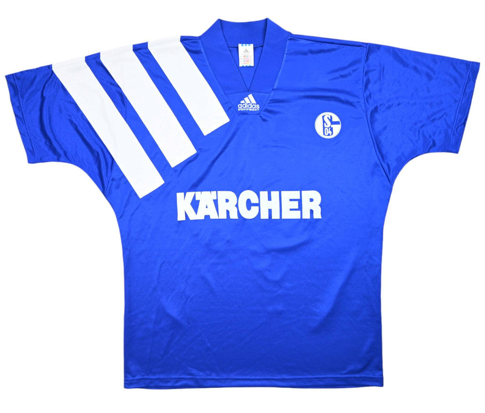 Maillot Schalke 04 Domicile Adidas 1994-96 Vintage Collector