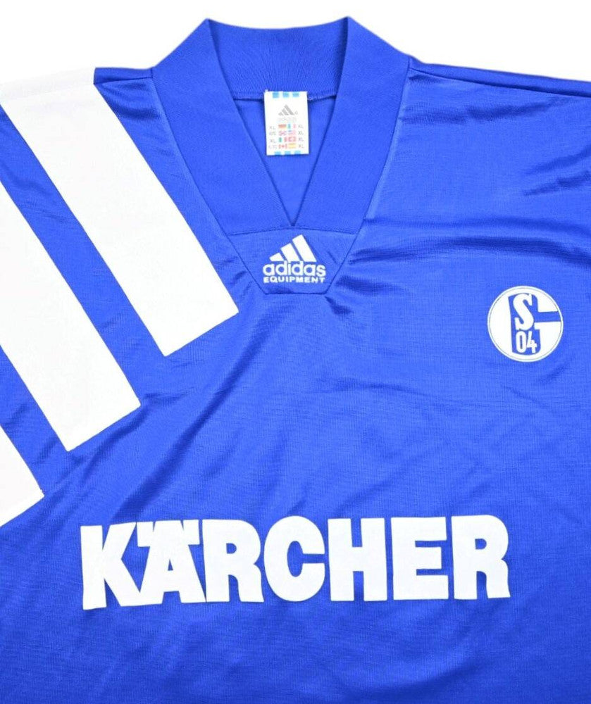 Maillot Schalke 04 Domicile Adidas 1994-96 Vintage Collector