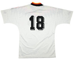 Maillot Allemagne Domicile Adidas 1994-96 #18 Vintage