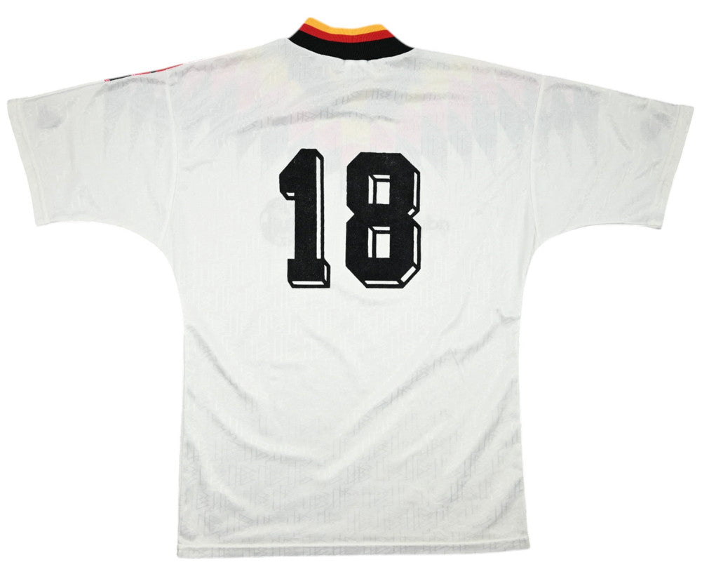 Maillot Allemagne Domicile Adidas 1994-96 #18 Vintage