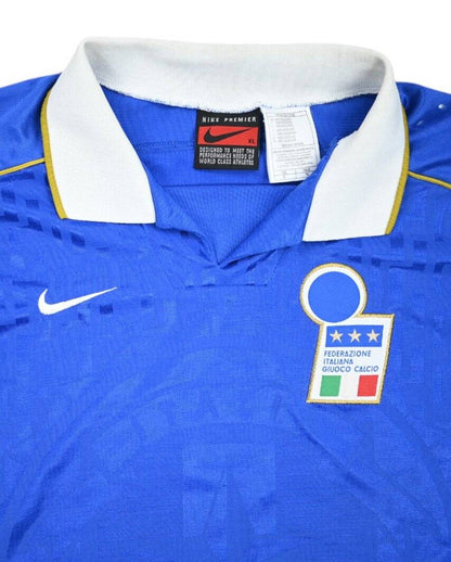 Maillot Italie Domicile Nike 1994-96 Flocage Roberto Baggio