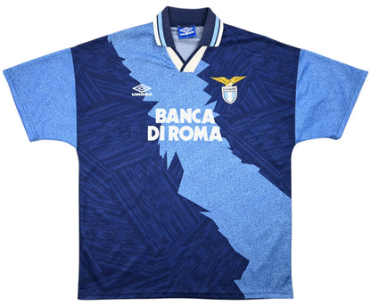 Maillot Lazio Extérieur 1994-96 Umbro Vintage Banca di Roma