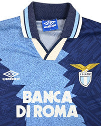 Maillot Lazio Extérieur 1994-96 Umbro Vintage Banca di Roma
