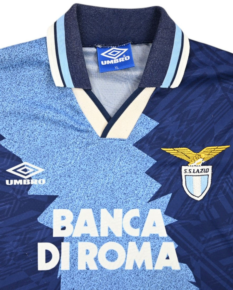 Maillot Lazio Extérieur 1994-96 Umbro Vintage Banca di Roma