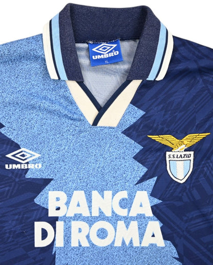 Maillot Lazio Extérieur 1994-96 Umbro Vintage Banca di Roma