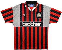 Maillot Manchester City Domicile Umbro 1994-96 Vintage DOYLE