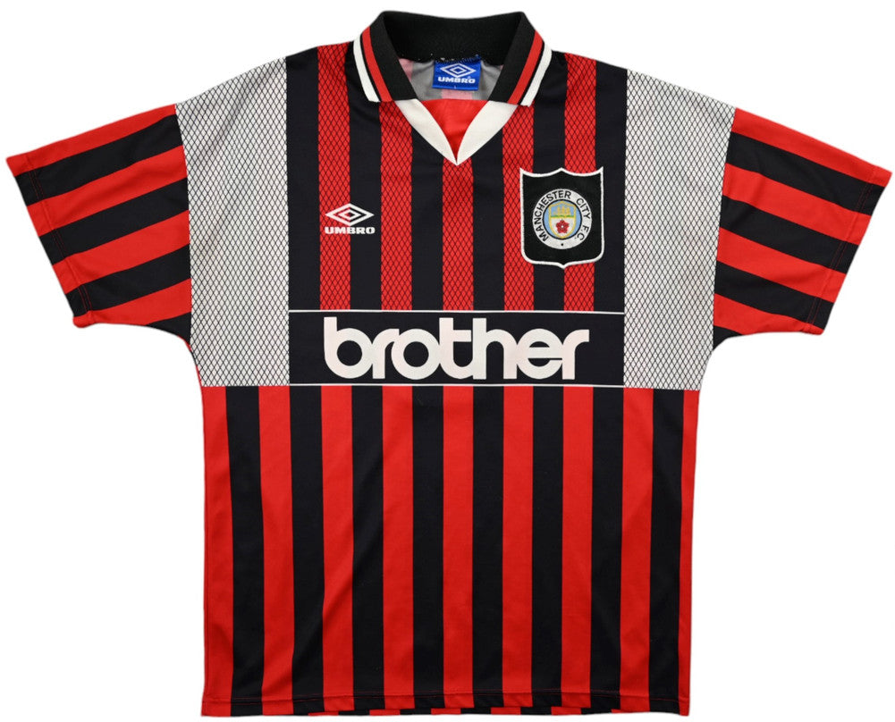 Maillot Manchester City Domicile Umbro 1994-96 Vintage DOYLE