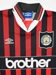 Maillot Manchester City Domicile Umbro 1994-96 vintage Brother