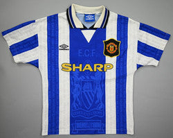 Maillot Manchester United 1994-96 Umbro Cole Domicile Vintage