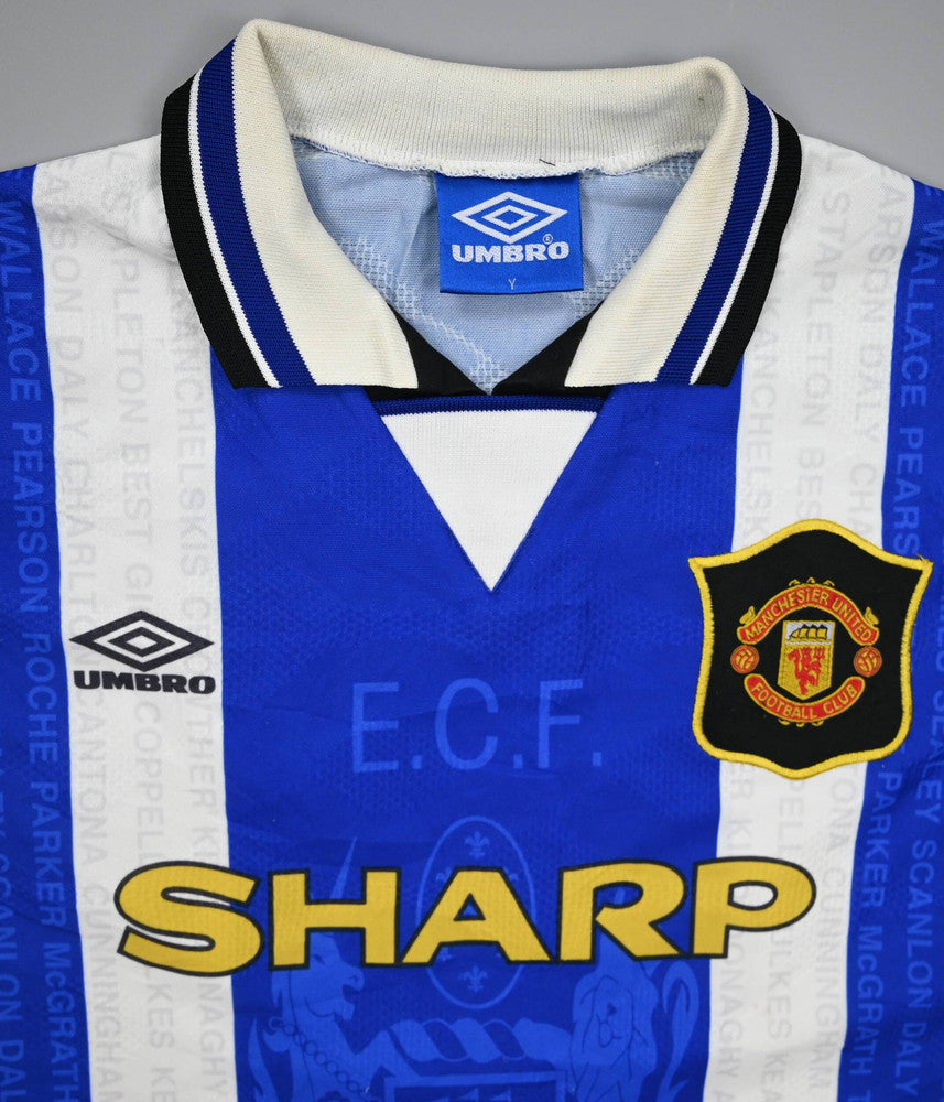 Maillot Manchester United 1994-96 Umbro Cole Domicile Vintage