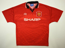Maillot Manchester United 1994-96 Umbro Ince domicile vintage