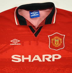 Maillot Manchester United 1994-96 Umbro Ince domicile vintage