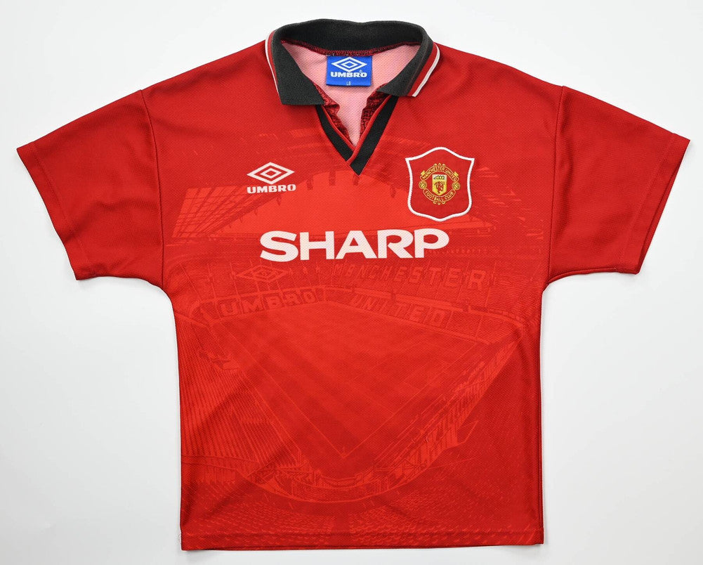 Maillot Manchester United 1994-96 Umbro Ince Domicile vintage
