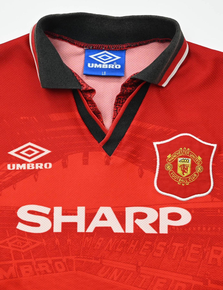 Maillot Manchester United 1994-96 Umbro Ince Domicile vintage