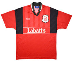 Maillot Nottingham Forest 1994-96 Domicile Umbro Vintage L