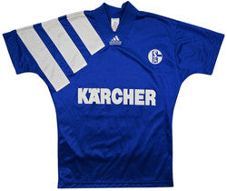 Maillot Schalke 04 1994-96 Adidas Domicile KUHN vintage