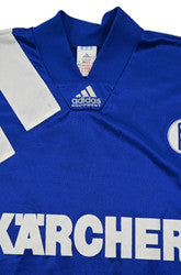 Maillot Schalke 04 1994-96 Adidas Domicile KUHN vintage