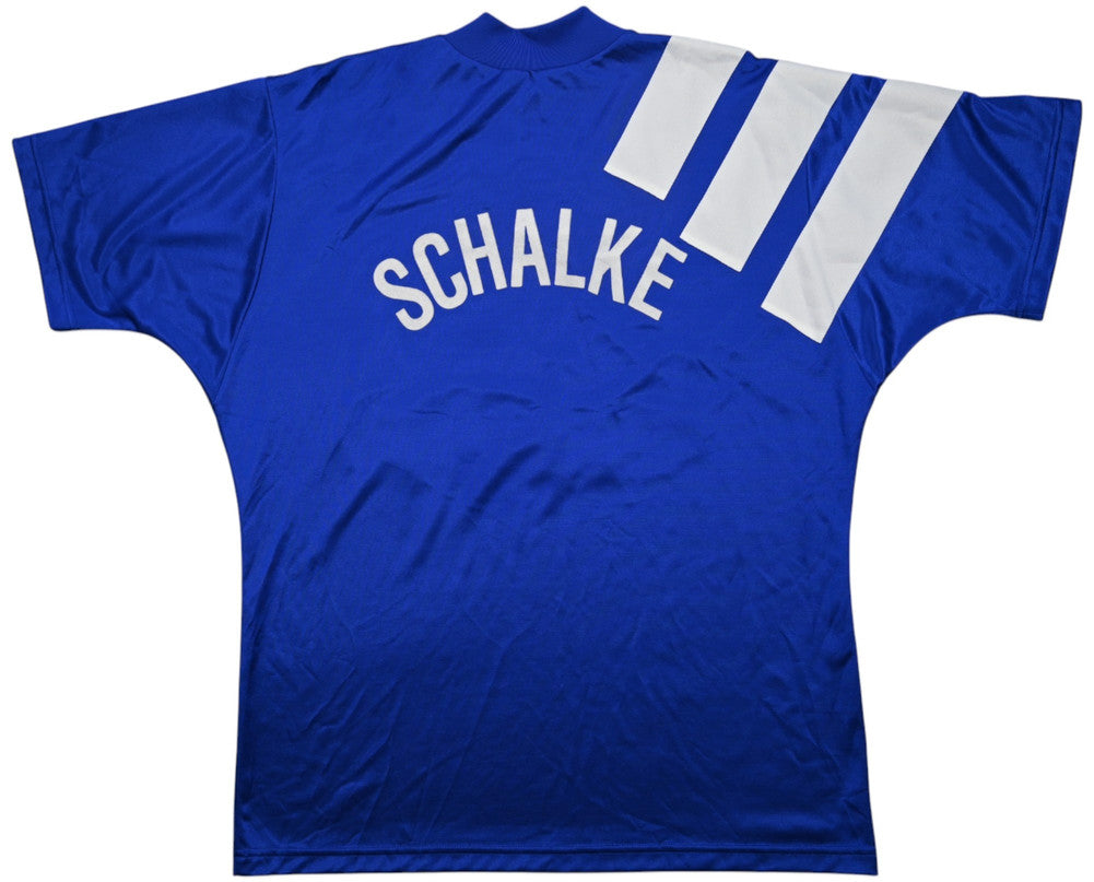 Maillot Schalke 04 Domicile Adidas 1994-96 Vintage KATCHER