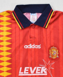 Maillot Espagne Domicile Adidas 1994-1996 Butragueño vintage