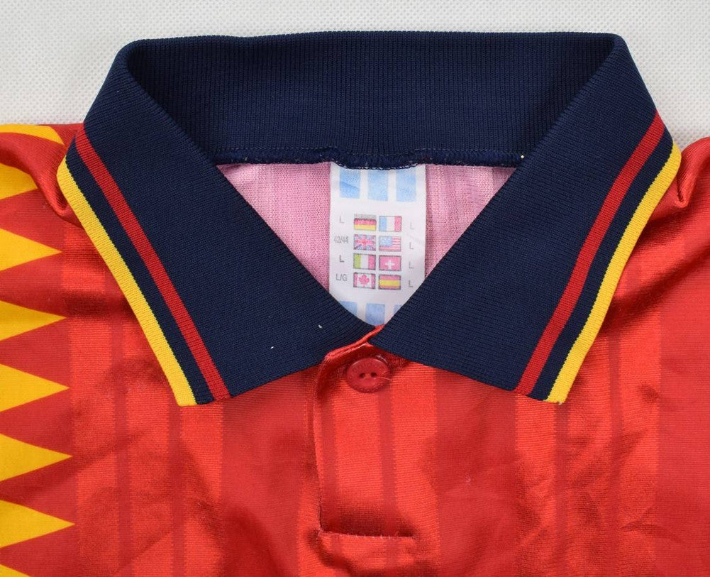 Maillot Espagne Domicile Adidas 1994-1996 Butragueño vintage