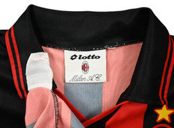 Maillot AC Milan Domicile 1995-96 Lotto Manches Longues Vintage