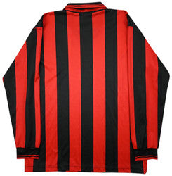 Maillot AC Milan Domicile 1995-96 Lotto Manches Longues Vintage