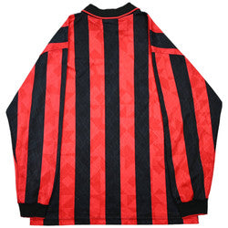 Maillot AC Milan Domicile 1995-96 Lotto Manches Longues