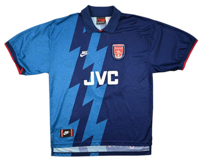 Maillot Arsenal Extérieur Nike 1995-96 Merson Vintage JVC
