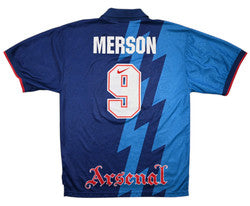 Maillot Arsenal Extérieur Nike 1995-96 Merson Vintage JVC