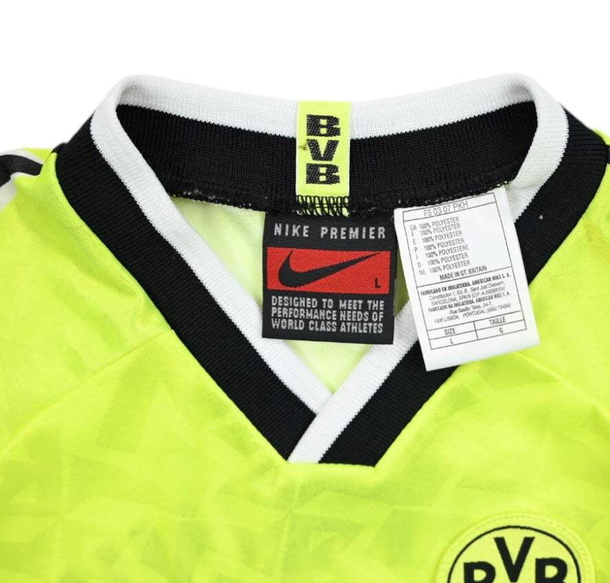 Maillot Borussia Dortmund Extérieur Nike 1995-96 Möller Vintage