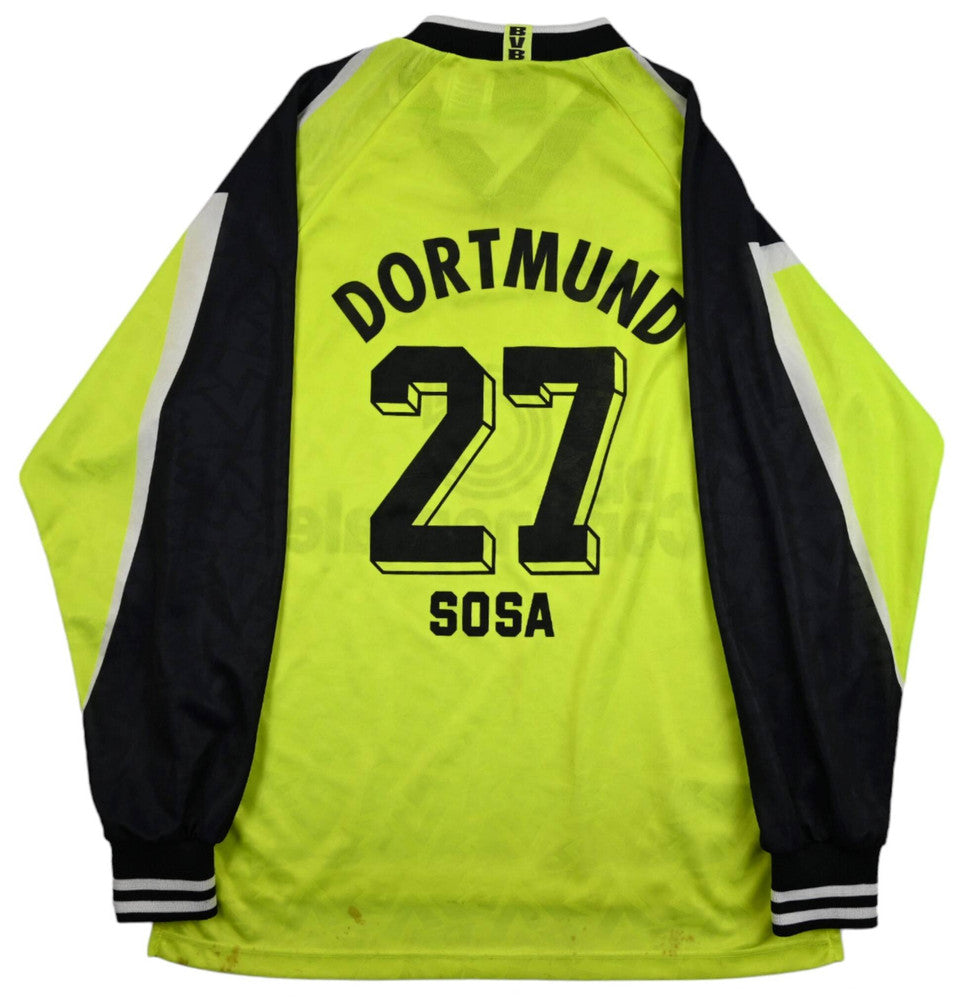 Maillot Borussia Dortmund Extérieur Nike 1995-96 Vintage SOSA