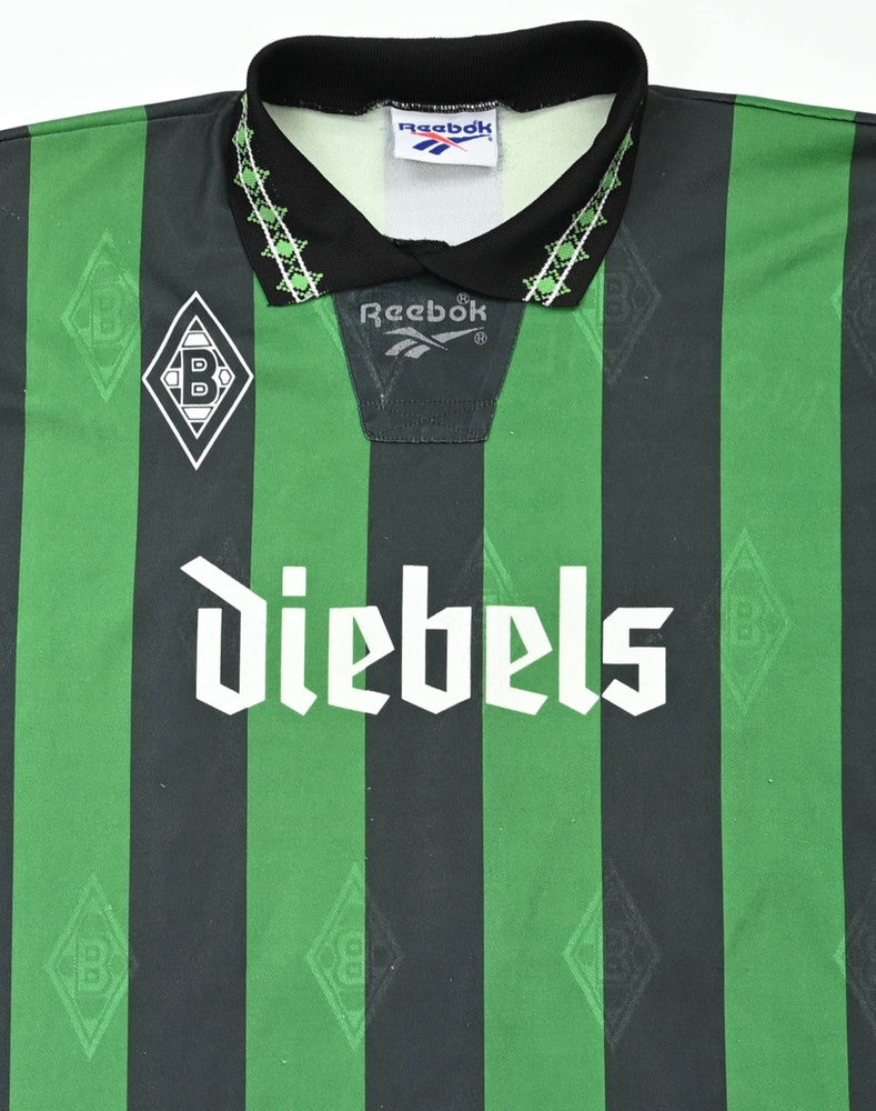 Maillot Borussia Mönchengladbach 1995-96 Reebok Domicile Vintage