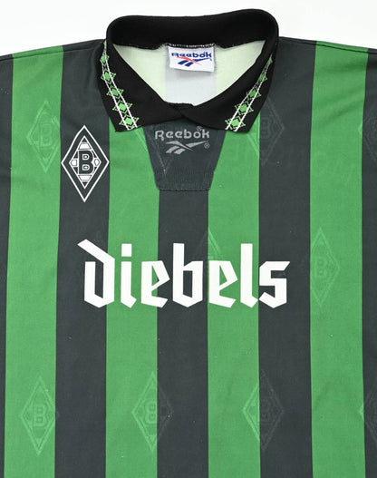 Maillot Borussia Mönchengladbach 1995-96 Reebok Domicile Vintage