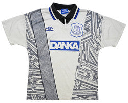 Maillot Everton Extérieur Umbro 1995-96 Vintage DANKA – M