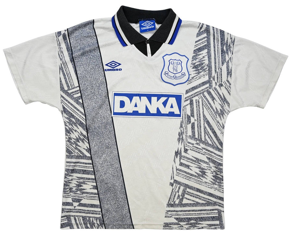 Maillot Everton Extérieur Umbro 1995-96 Vintage DANKA – M