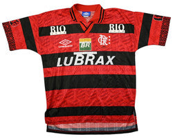 Maillot Flamengo 1995-96 Umbro Domicile Vintage LUBRAX
