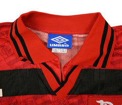 Maillot Flamengo 1995-96 Umbro Domicile Vintage LUBRAX