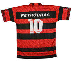 Maillot Flamengo 1995-96 Umbro Domicile Vintage LUBRAX