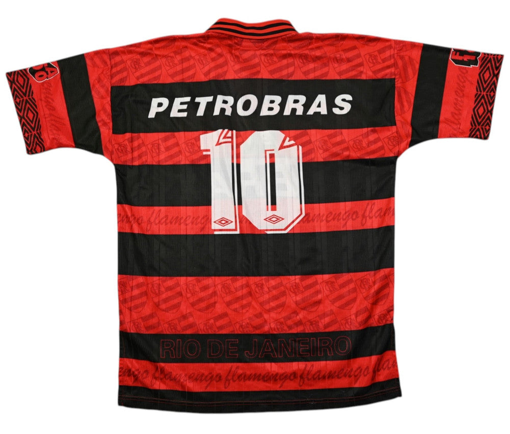 Maillot Flamengo 1995-96 Umbro Domicile Vintage LUBRAX