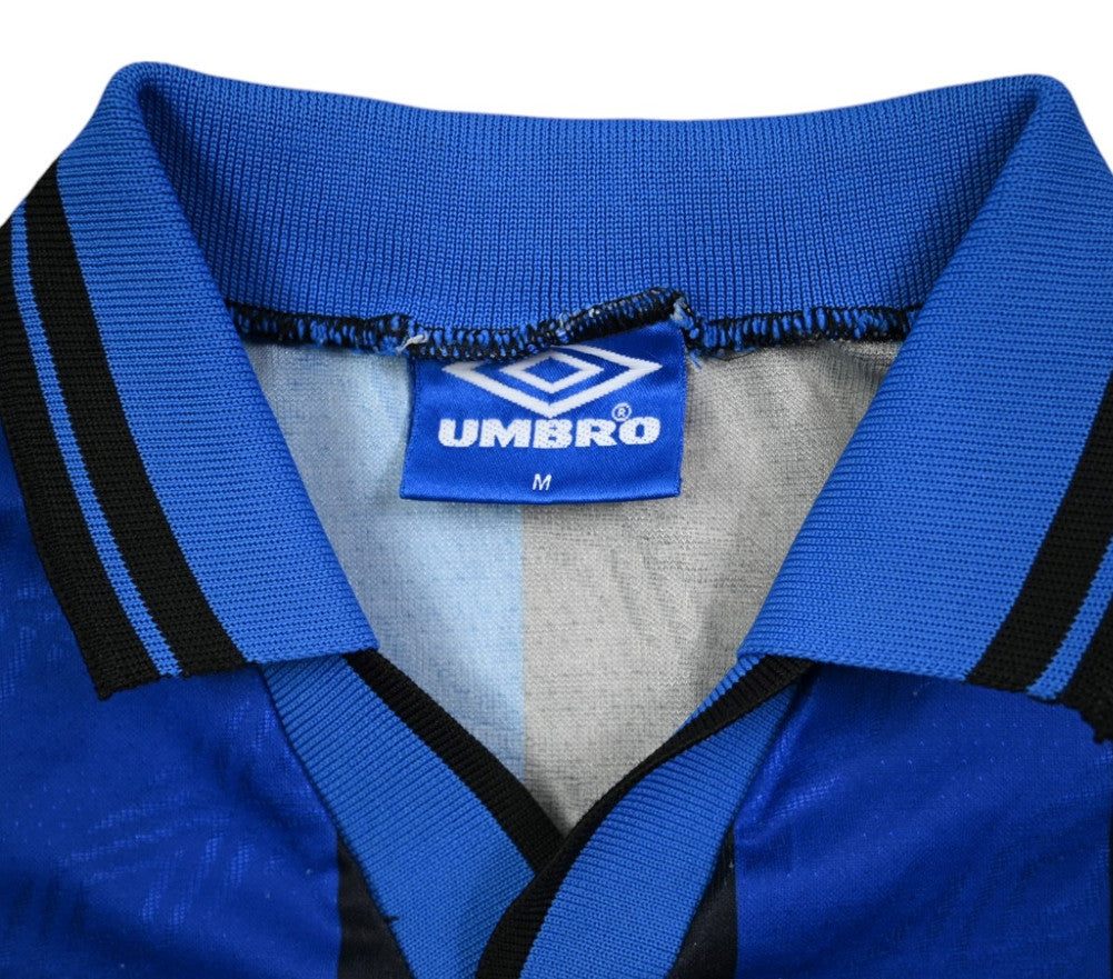 Maillot Inter Milan Domicile 1995-96 Umbro Pirelli vintage