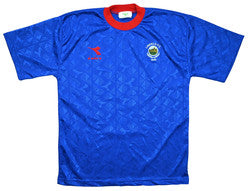Maillot Linfield FC Domicile Diadora 1995-96 vintage - collector