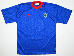 Maillot Linfield FC Domicile Diadora 1995-96 vintage - collector