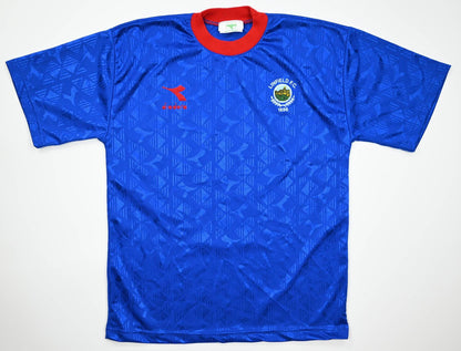 Maillot Linfield FC Domicile Diadora 1995-96 vintage - collector
