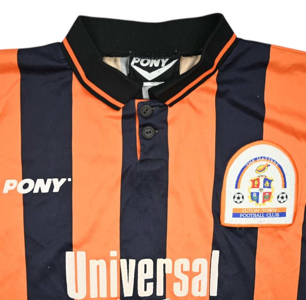 Maillot Luton Town Extérieur Pony 1995-96 vintage XXL
