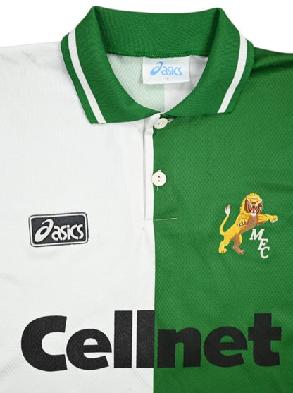 Maillot Millwall Extérieur Asics 1995-96 Vintage Cellnet