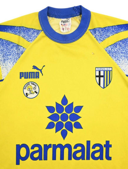 Maillot Parma AC Extérieur Puma 1995-96 manches longues vintage